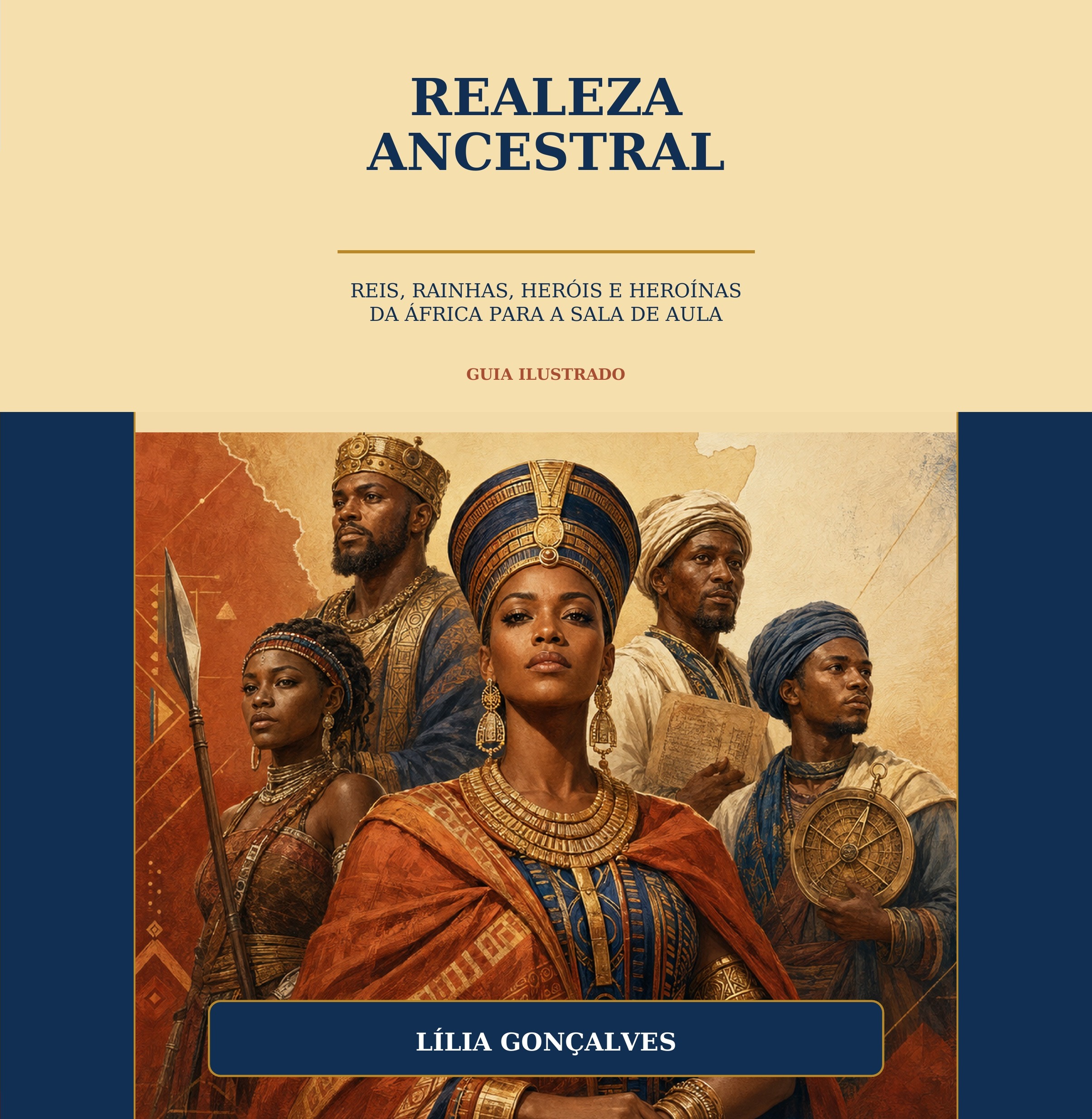 Capa oficial da obra Realeza Ancestral